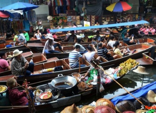 ダムヌンサドゥアック水上マーケット